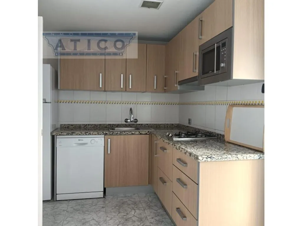Kitchen - Apartment with Terrace in Navieste, Colores