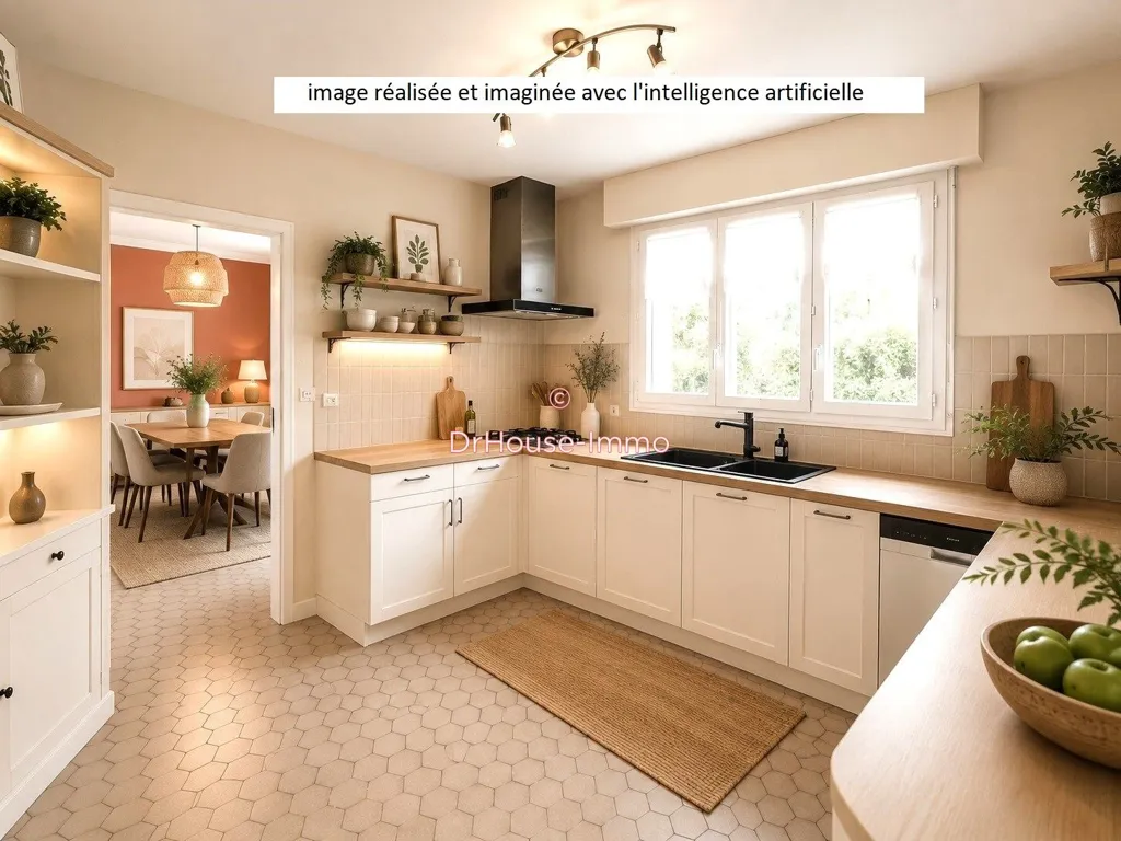 Cuisine - Maison de Charme avec Balcon à Thouars