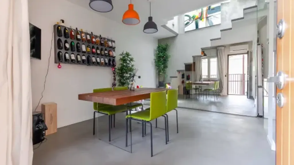 Söögituba - Luxury Penthouse with Pool in Isola, Milan