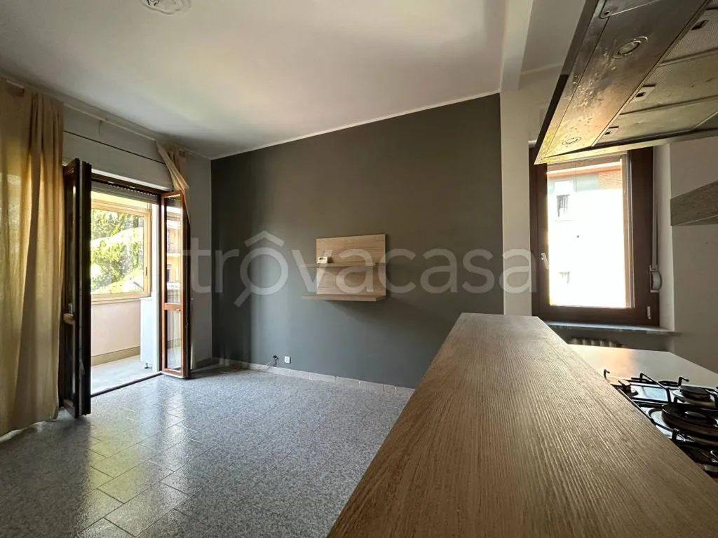 Kitchen - Rustic Apartment with Veranda in Madonna dell'Olmo