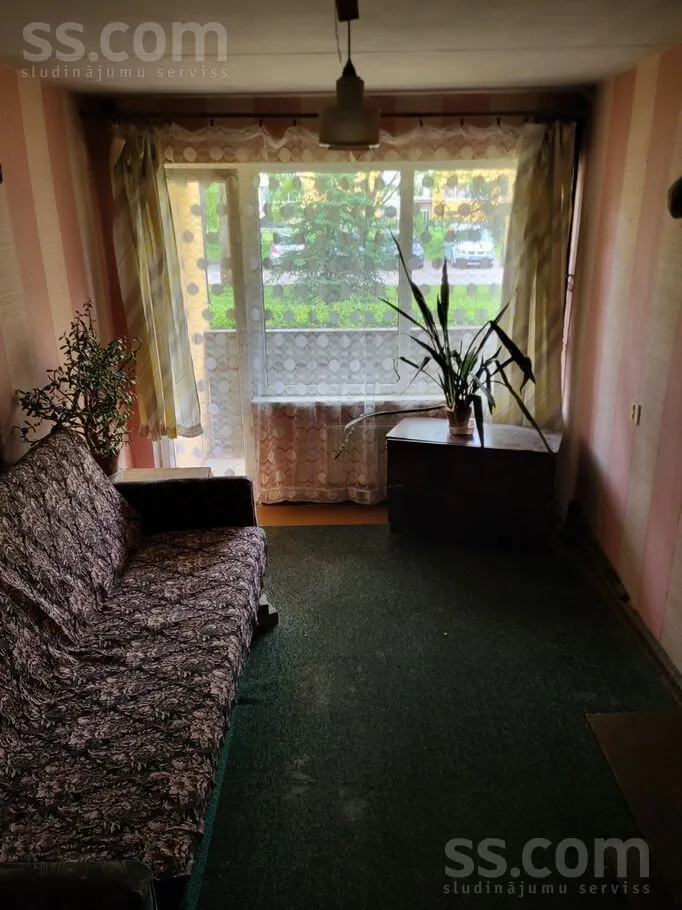 Séjour - Renovated 2-Bedroom Flat with Balcony in Koknese