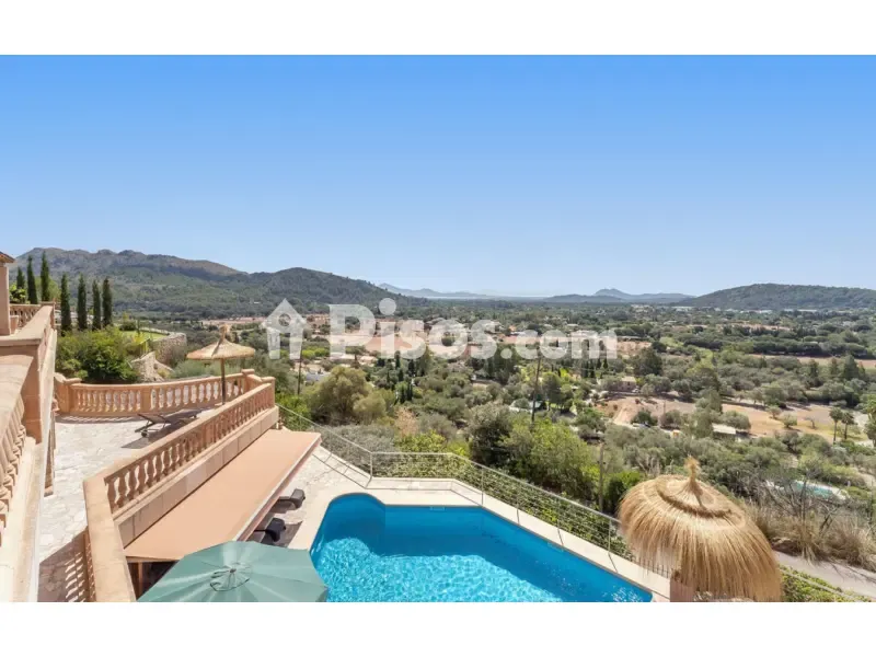 Piscina - Villa with Mountain and Sea Views in Pollensa