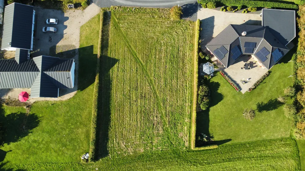 Õhuvaade - Building Plot with River View near Ringkøbing