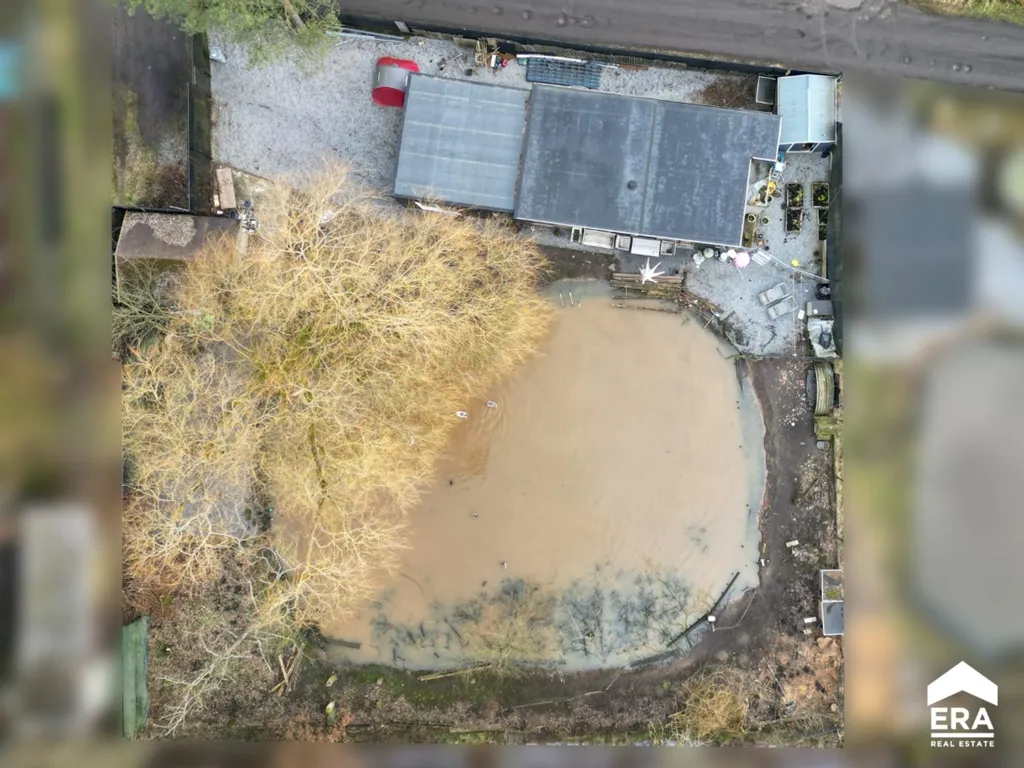 Vista aerea - Chalet with Pond in Herselt