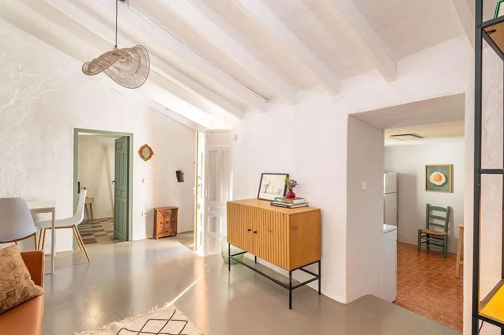 Séjour - Reformed House with Sea View in Moclinejo