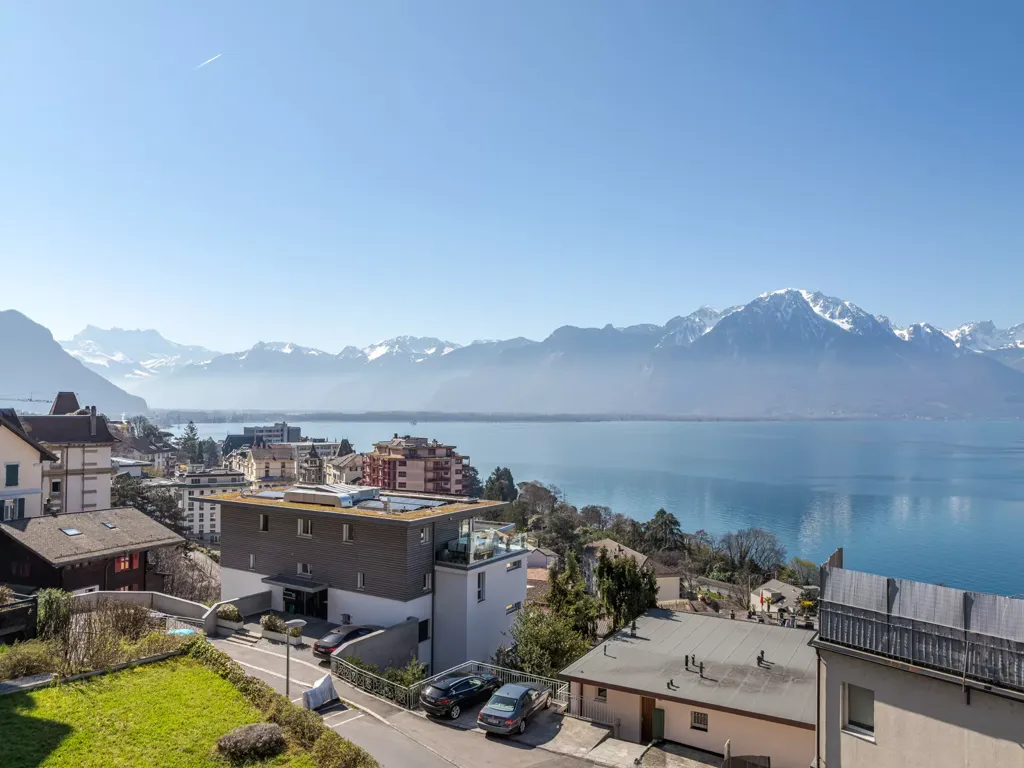 Balcon - 3.5-Piece Lakefront Apartment in Riviera Vaudoise