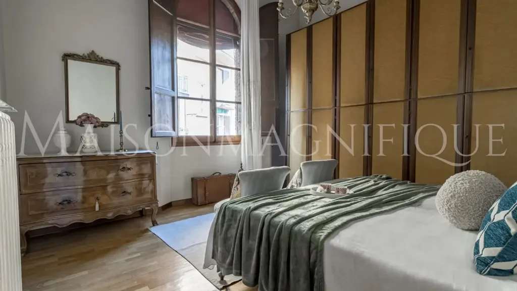 Bedrooms - Historic Apartment with Views in Bologna Centre