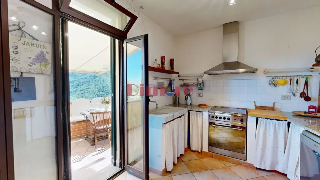 Cuisine - Restored Stone Villa with Open Valley View in Casanova Lerrone