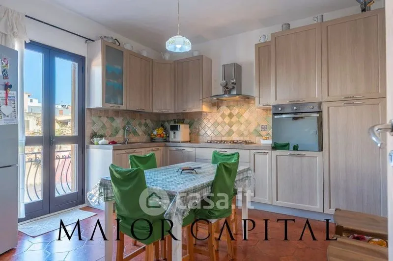 Cuisine - Two-Level Apartment with Terraces in Torpè