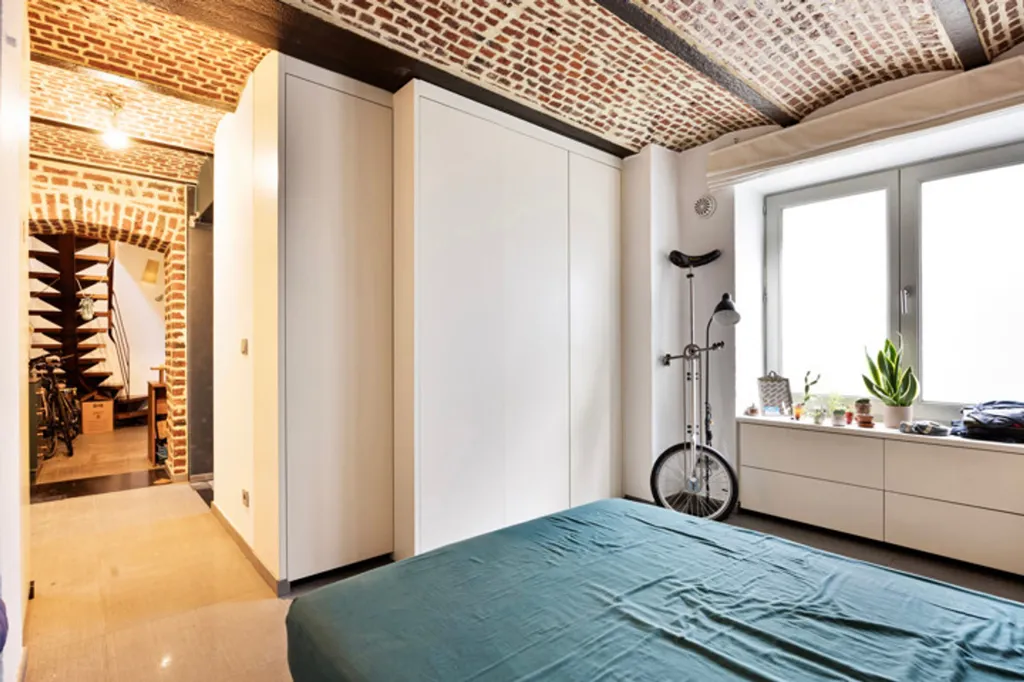 Chambres - Maisonnette Rénovée sur Site Patrimonial à Anderlecht