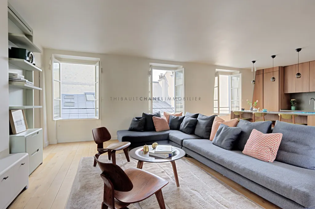 Elutuba - Duplex with Terrace in Paris 3rd Arrondissement