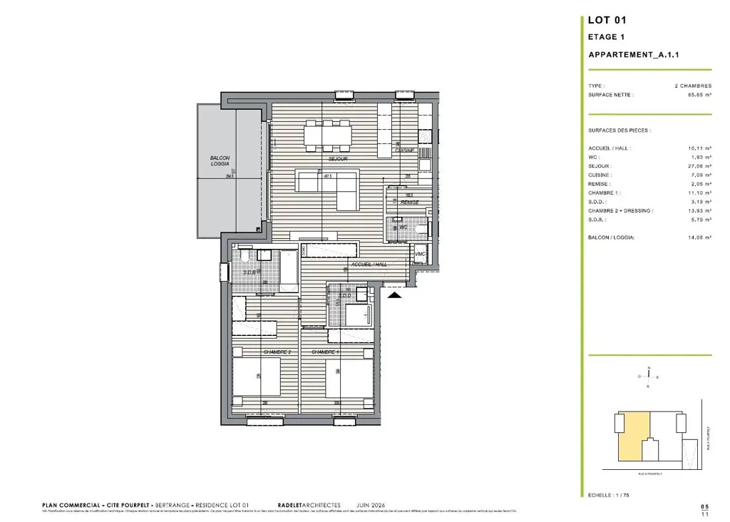 Plaan - Luxury Apartment with Parking in Bertrange