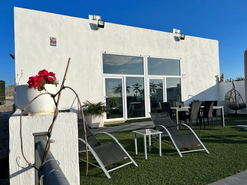Terrace - Studio with Pool in Motril