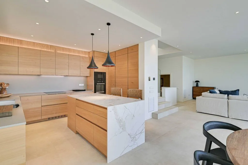 Köök - Luxury Villa with Sea View in Begur