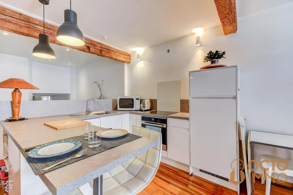 Köök - Duplex Flat in Carmes Quarter