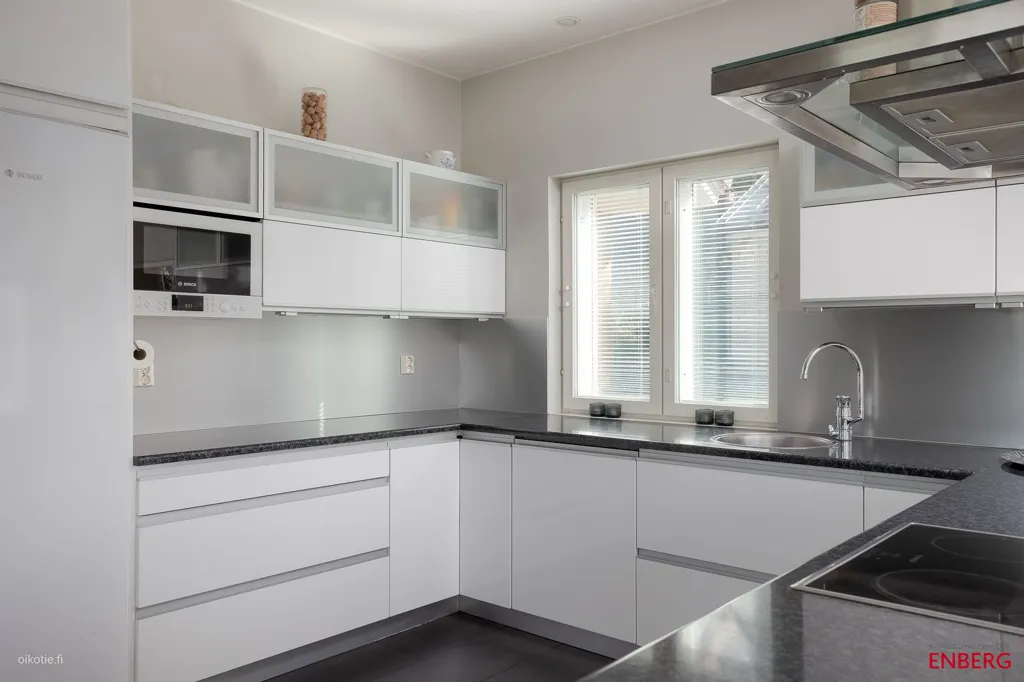 Cucina - Two-Storey Stone House with Sauna in Mannila