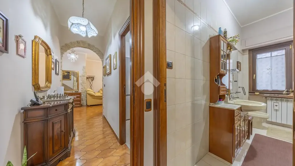 Entrée - Apartment with Balconies in La Rustica, Rome