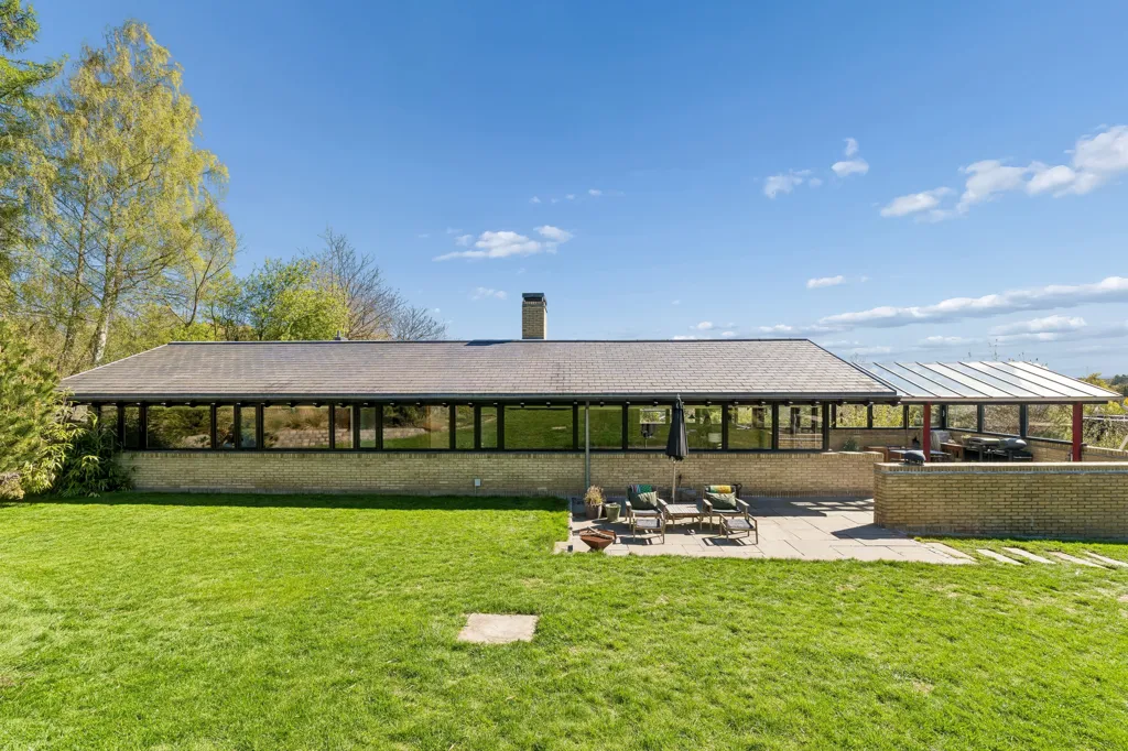 Terrace - Architectural Villa with Unique View in Gl. Holte