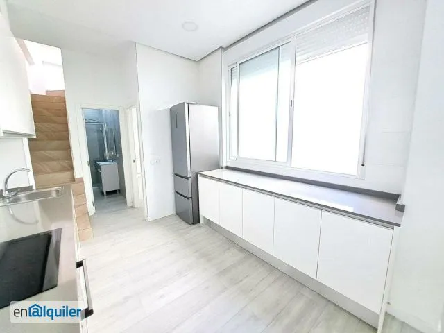 Cucina - Flat with Terrace in La Constitución, Mislata