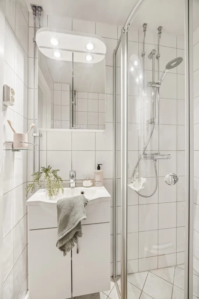 Salles de bain - Apartment with Garden View in Oslo