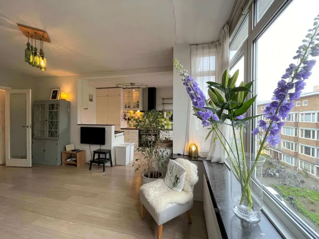 Séjour - Furnished Apartment with Balcony in Amsterdam