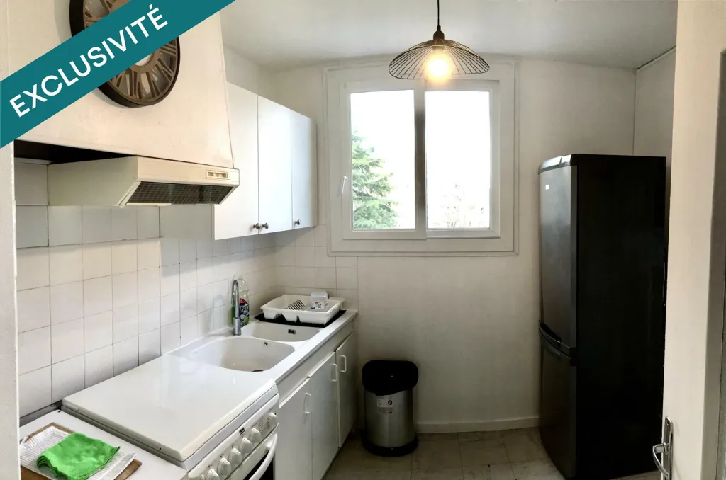 Cuisine - Appartement T3 avec Parking Sécurisé au Mans