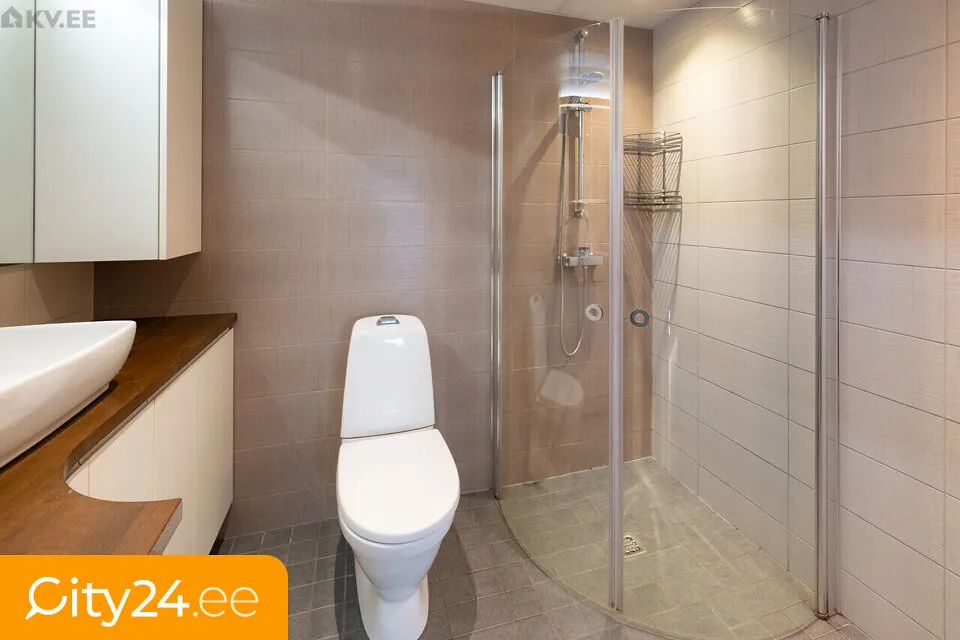 Salles de bain - Newly Decorated Flat with Balcony in Mustamäe