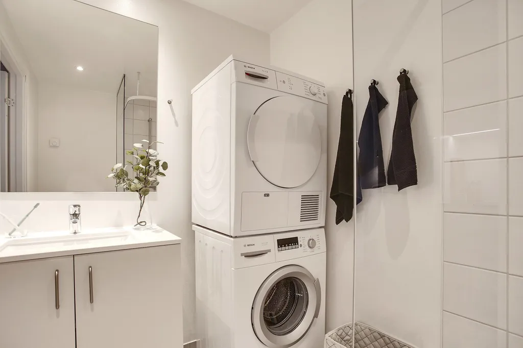 Buanderie - Apartment with French Balcony in Aalborg