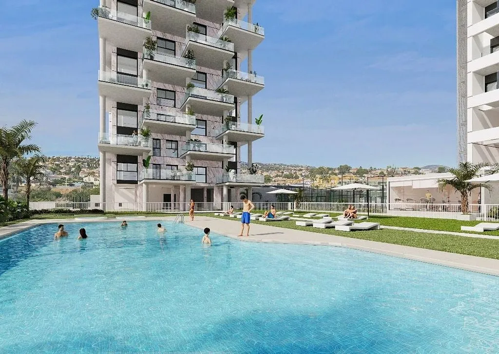 Piscine - Apartment with Sea View and Pool in Calpe