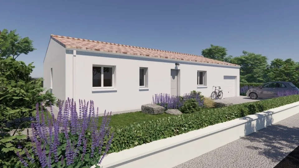 Maison à Construire avec Jardin à Le Mung
