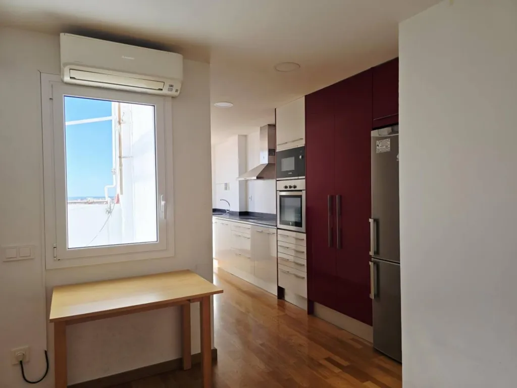 Cuisine - Duplex Attic with Private Terrace in Barcelona