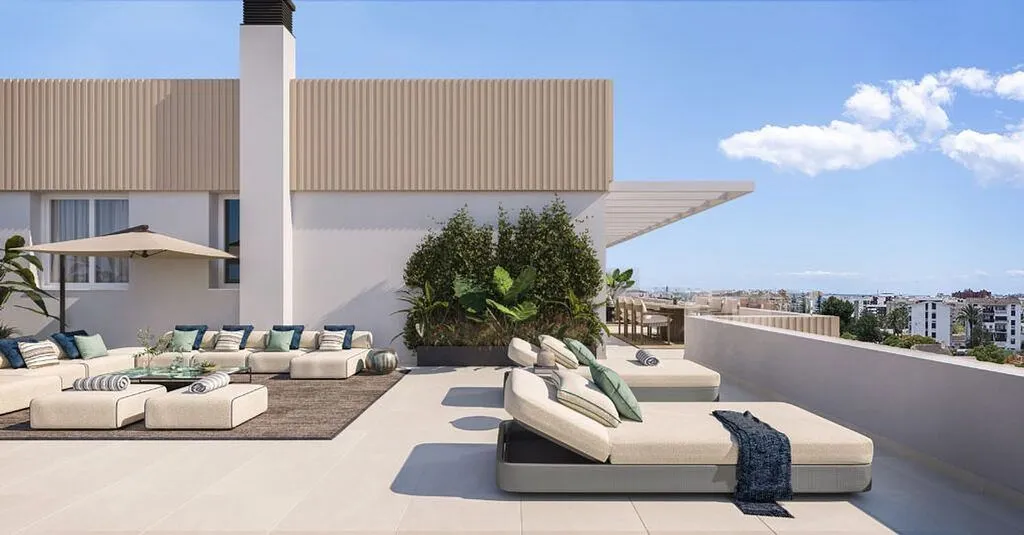 Terrass - Apartment with Pool and Terrace on Avenida España