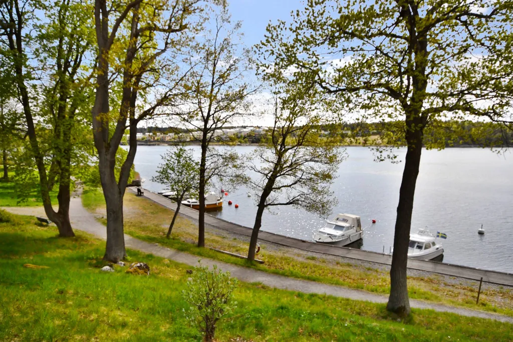 Giardino - Renovated Apartment with Sea View in Lidingö