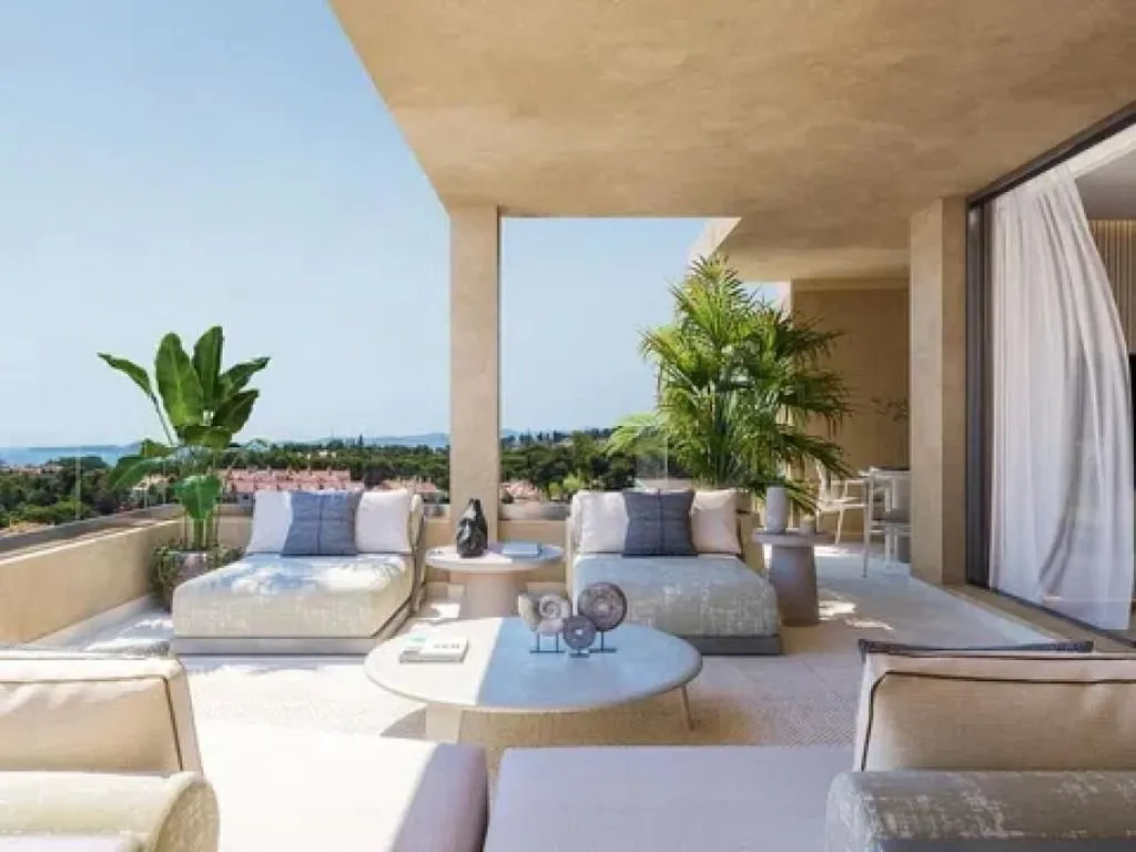 Terrasse - Luxury Apartment with Pool in Benalmádena