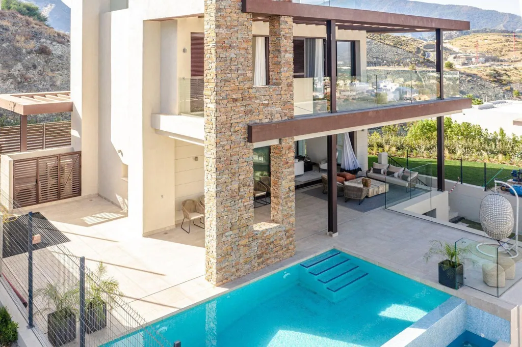 Piscine - Villa with Sea Views in Benahavís