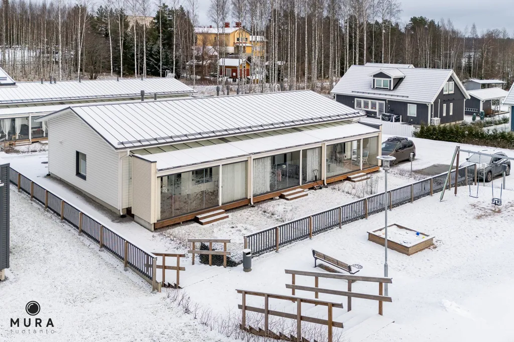 Õhuvaade - Modern Apartment with Terrace in Kangasala