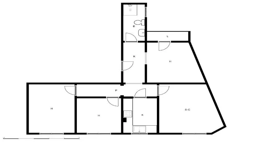 Plaan - Apartment with Garden Access in Mollet del Vallès