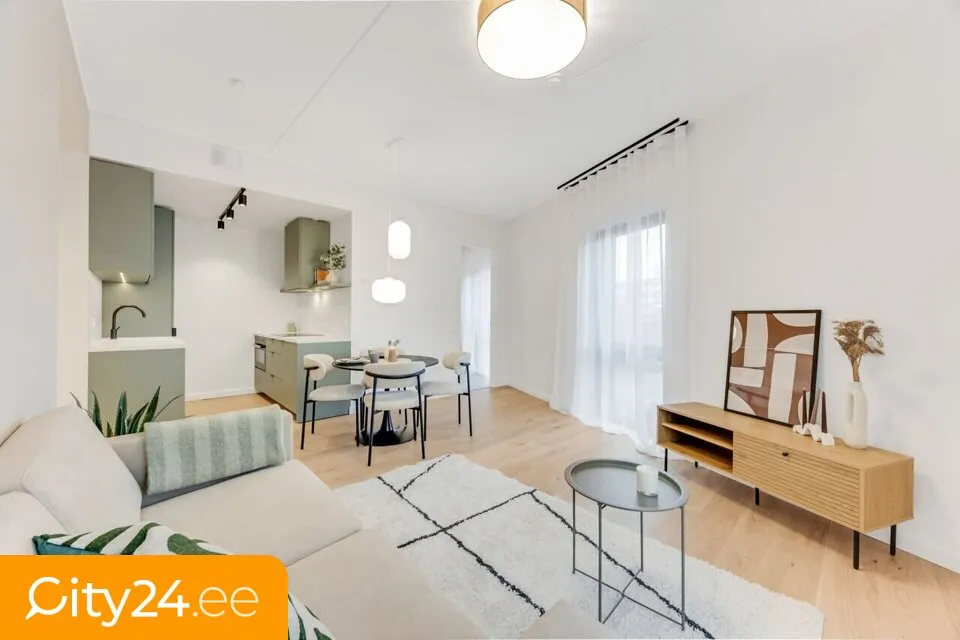 Séjour - Corner Apartment with Terrace in Marati Quarter
