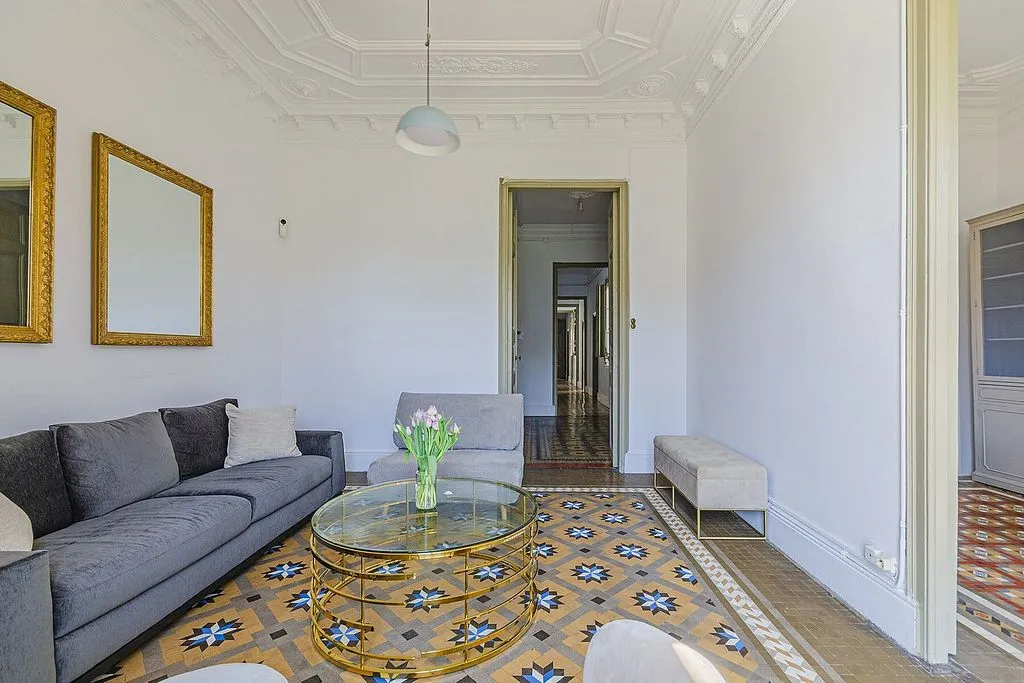 Soggiorno - Luxury Flat with Terrace in Eixample, Barcelona