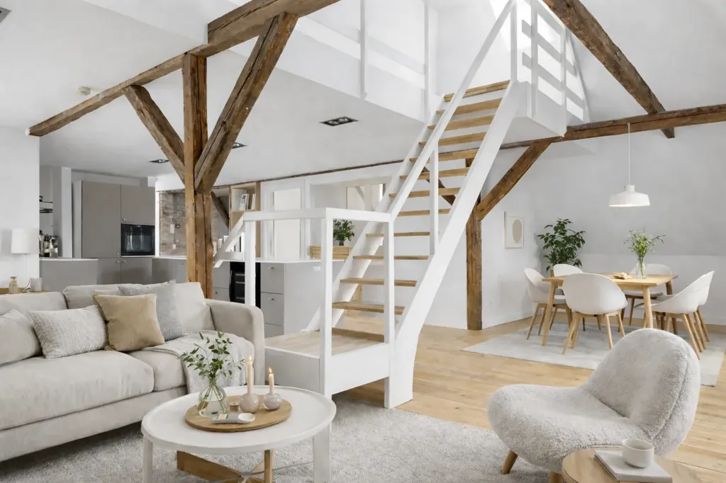 Living Room - Two-Bedroom Flat in Odense C