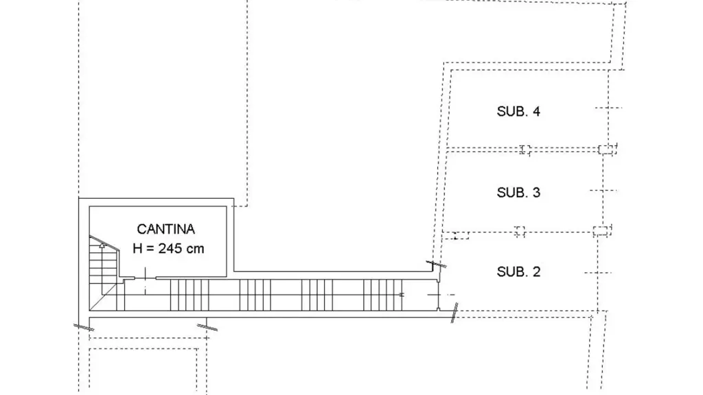 Plan - Detached House with Garden in Mondovì