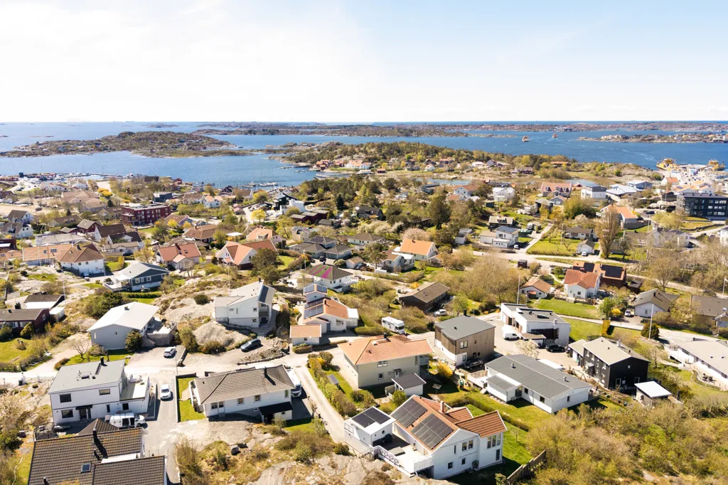 Vista aerea - Villa with Sea View in Hjuvik