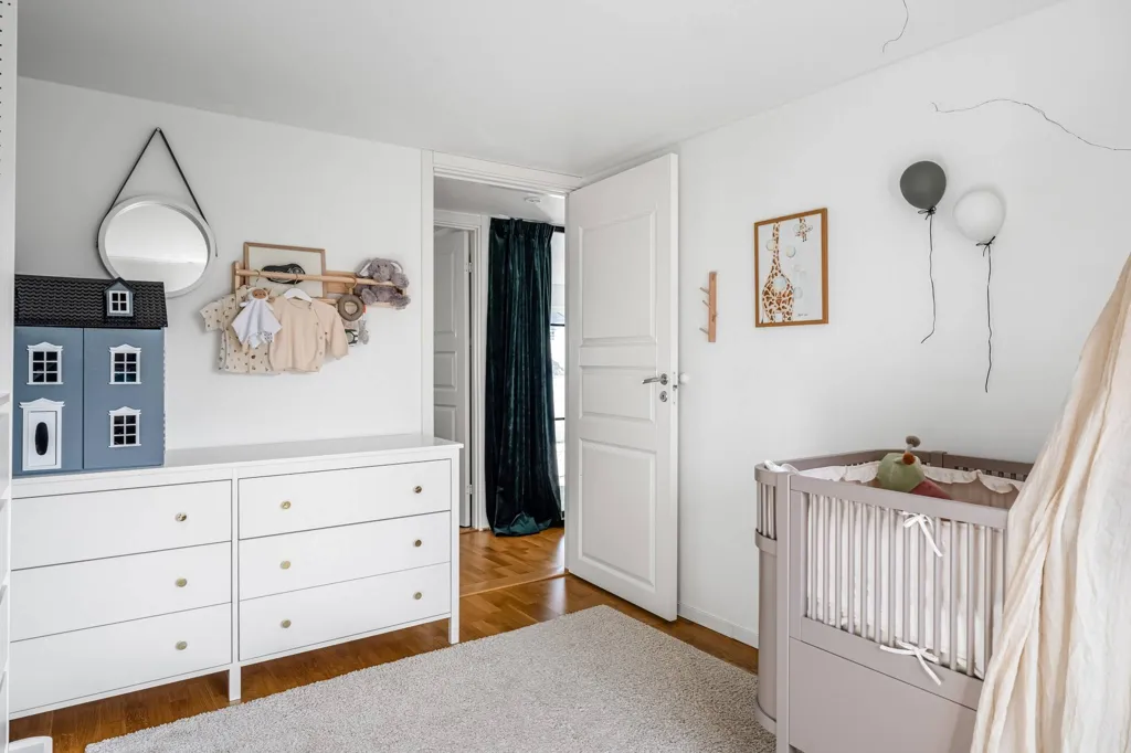 Camere da letto - Two-Storey Apartment with Panoramic Views in Glömsta