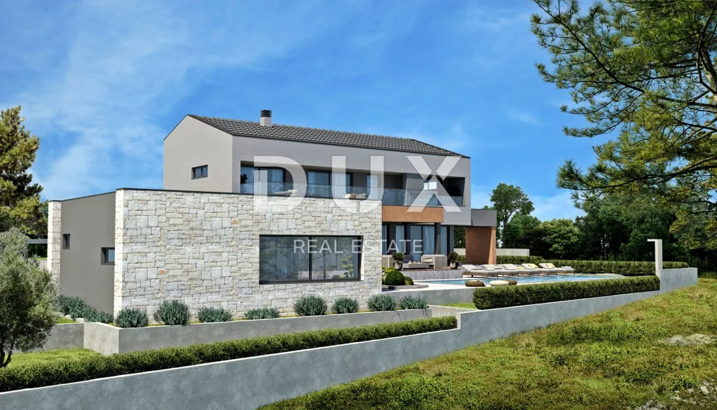 Permitted Plot with Project in Labin, Istra
