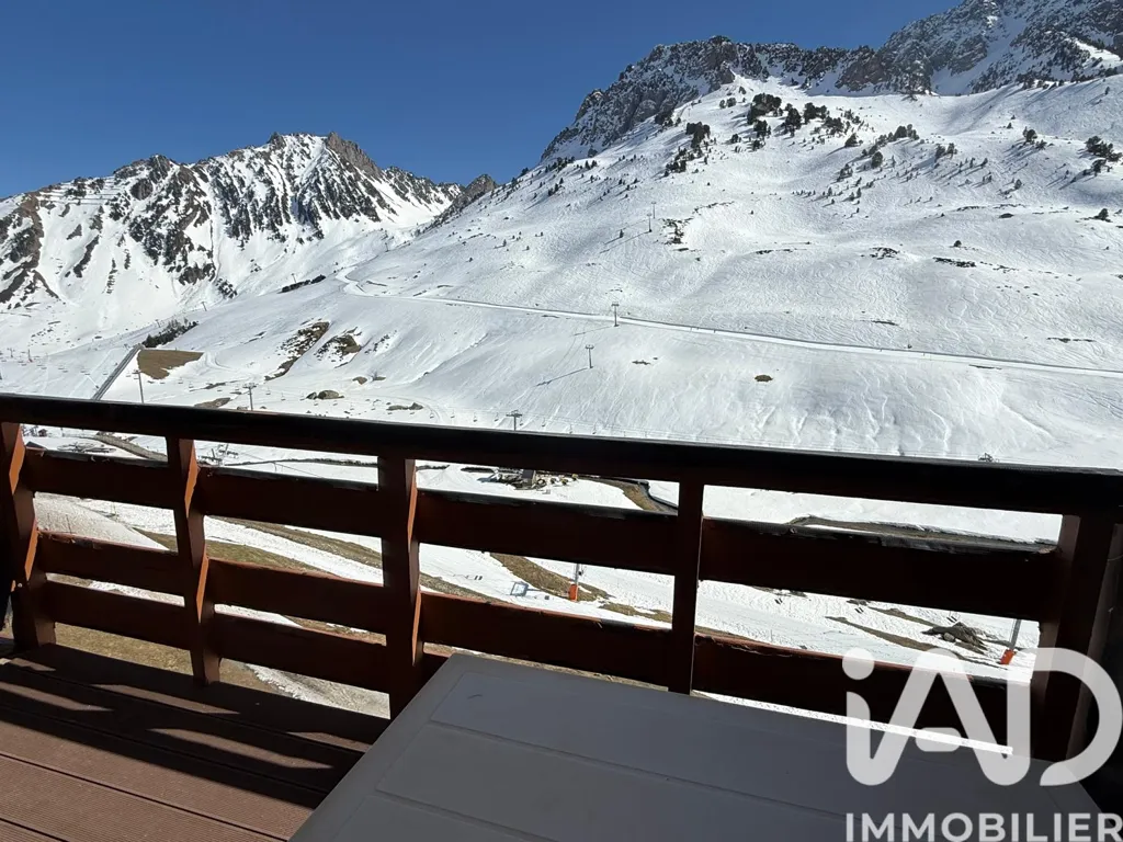 Balcone - 2-Bedroom Apartment with Mountain View in La Mongie