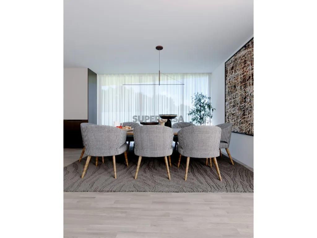 Sala da pranzo - Contemporary House with Pool in Priscos, Braga