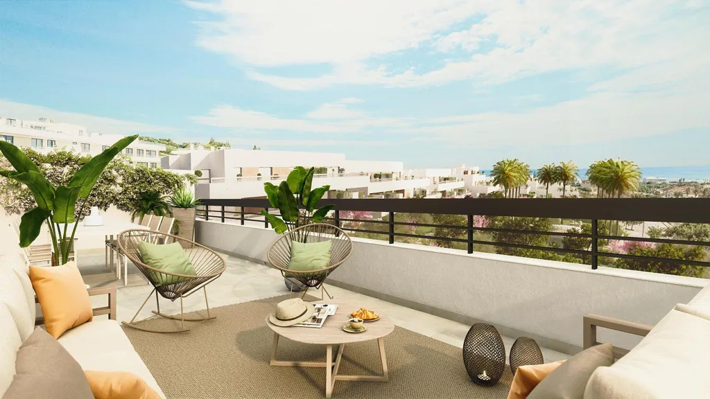 Terrass - Energy Efficient Apartment with Beach Terrace in Estepona