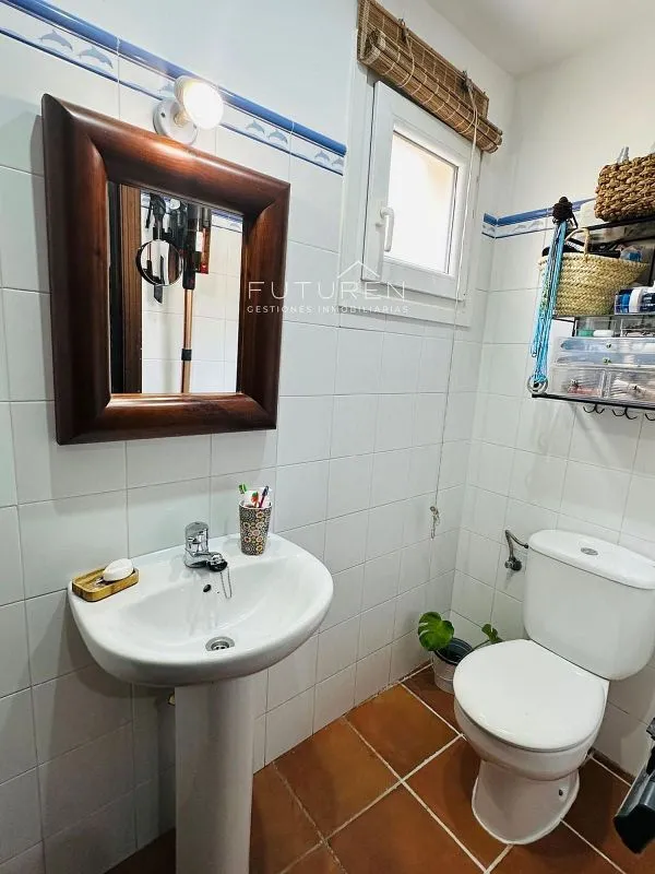 Salles de bain - Semi-detached House with Air Conditioning in La Línea de la Concepción