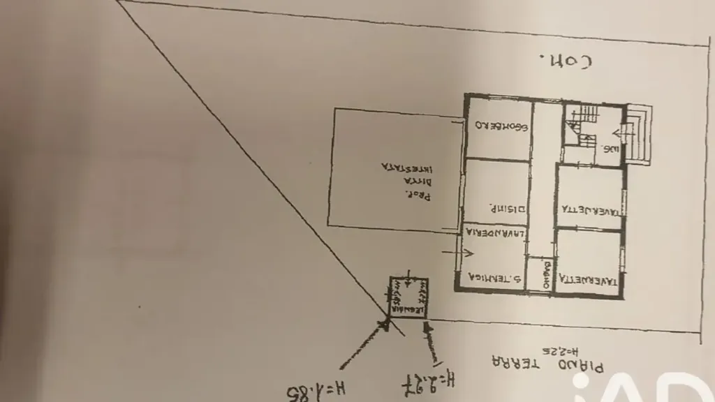 Plan - Rustic Villa with Garden in Finale Emilia