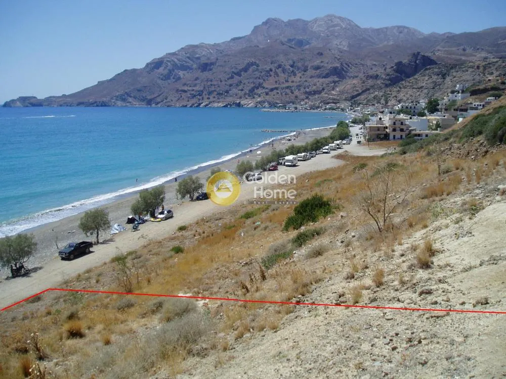 Beachfront Plot with Sea View in Tsoutsouras